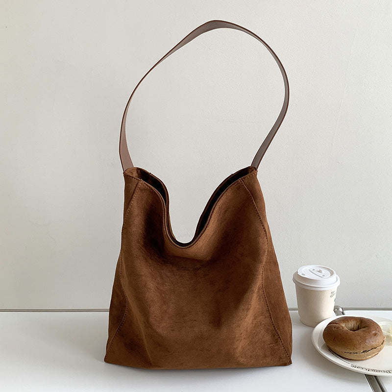 SAC DE SHOPPING SUÉDÉ VINTAGE