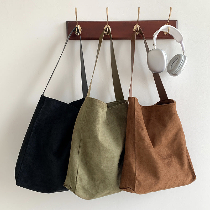 SAC DE SHOPPING SUÉDÉ VINTAGE