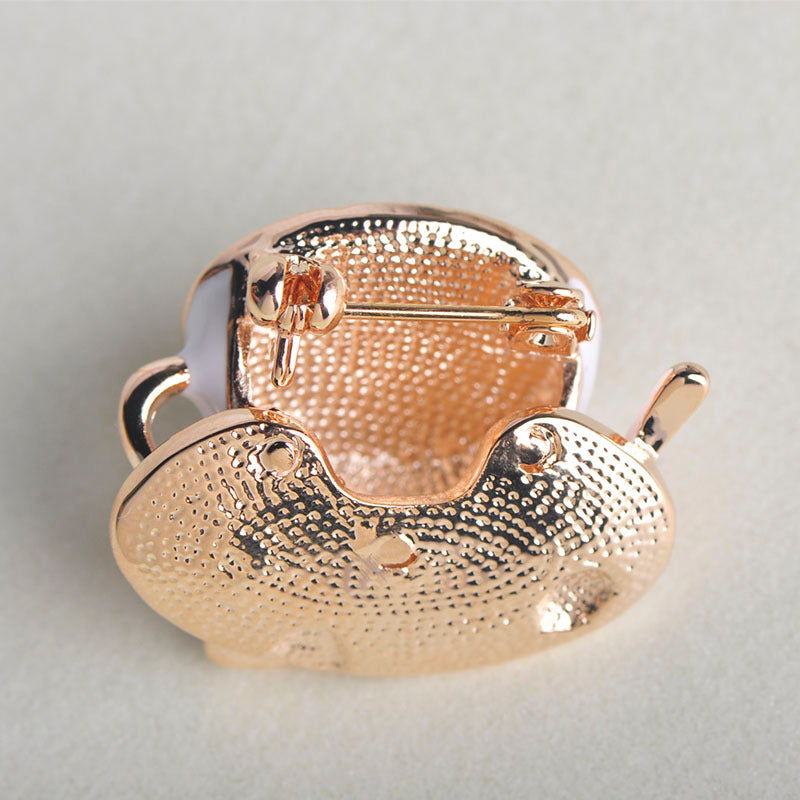 BROCHE TASSE À CAFÉ