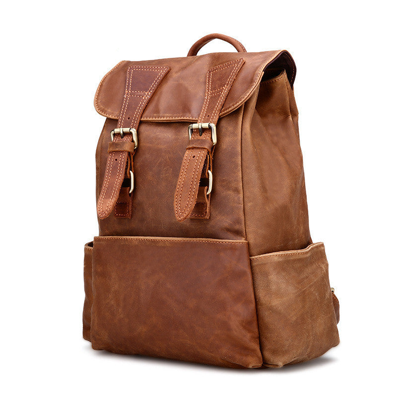 SAC À DOS RÉTRO CUIR FEMME