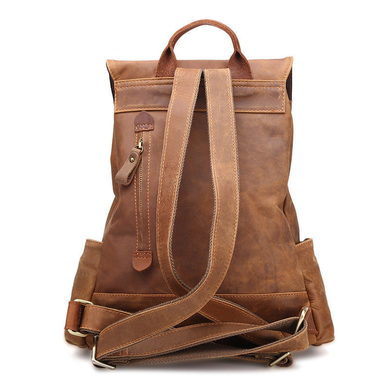 SAC À DOS RÉTRO CUIR FEMME