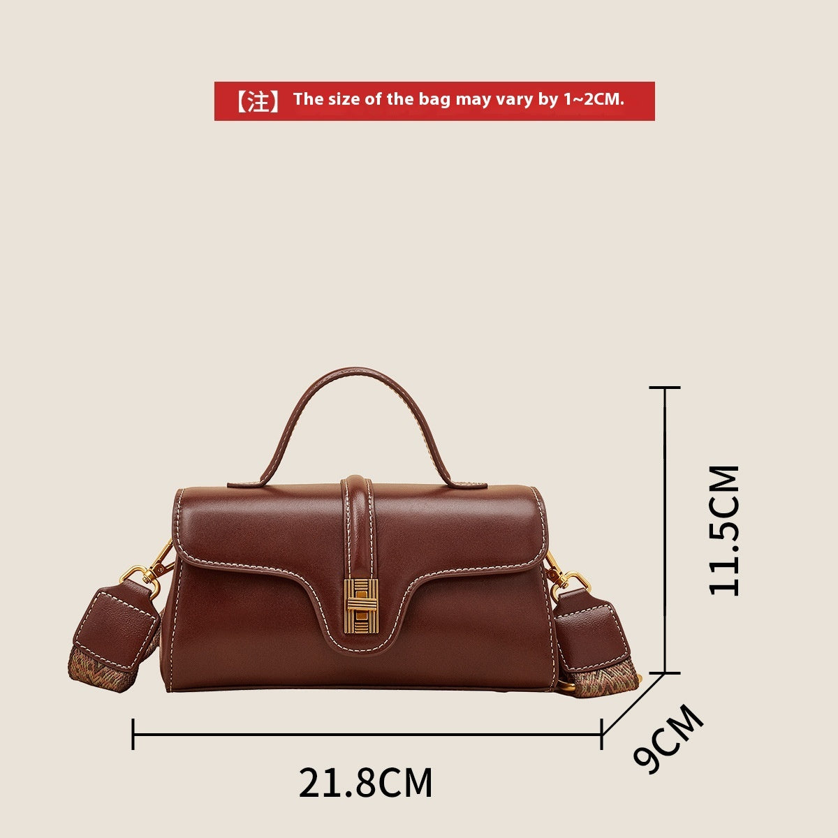 SAC POCHETTE CUIR FEMME