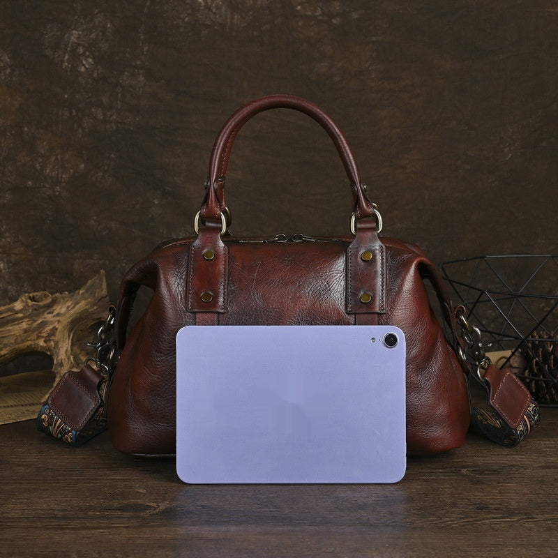 SAC ÉPAULIÈRE GRAND CUIR ÉLÉGANT