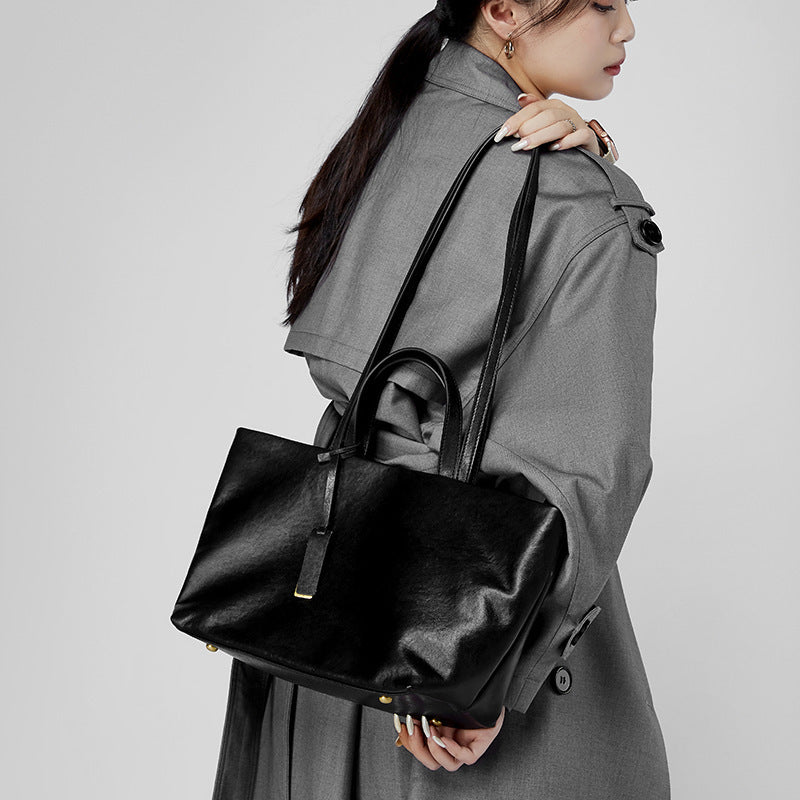 SAC ÉPAULE RÉTRO CUIR