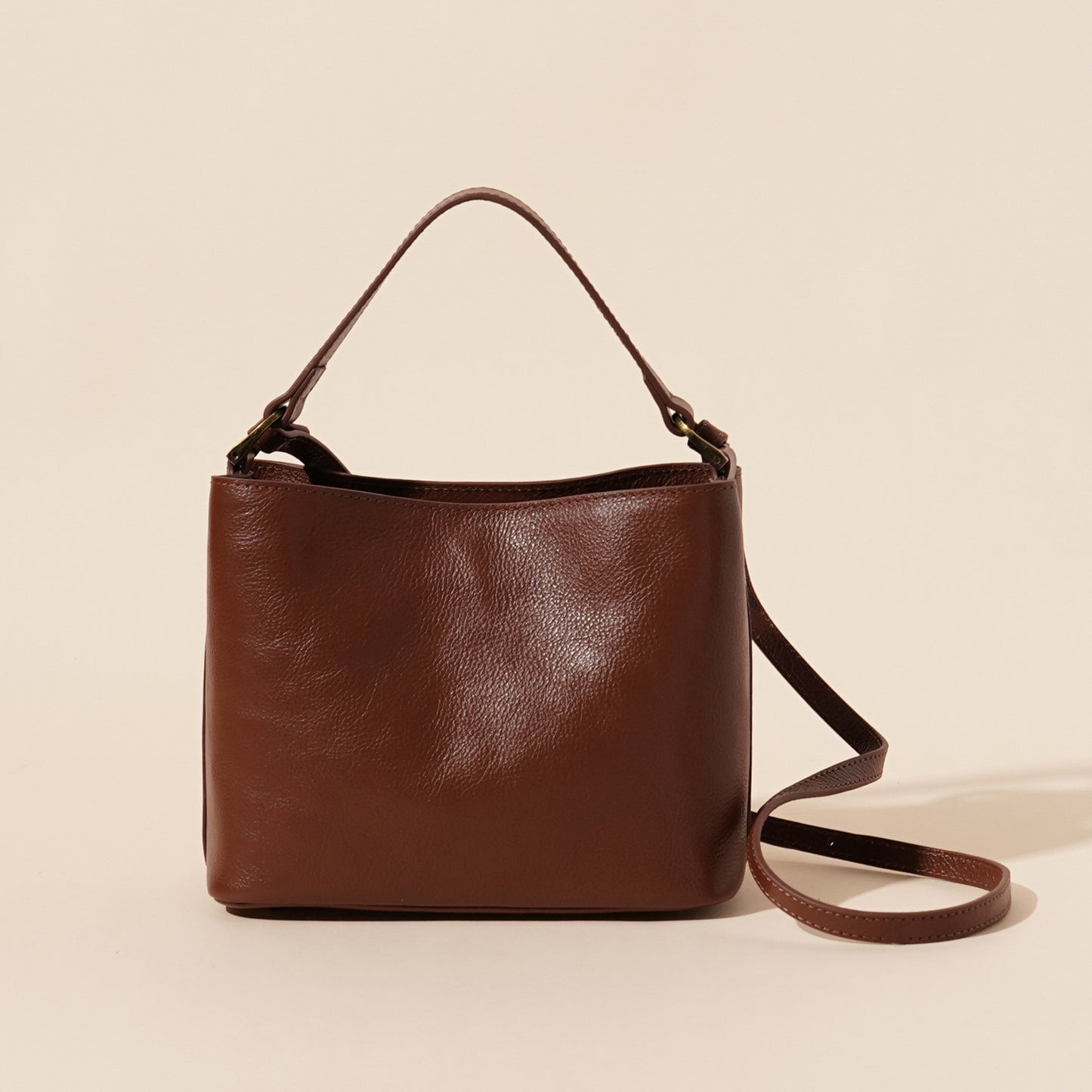 SAC ÉPAULE CUIR VINTAGE