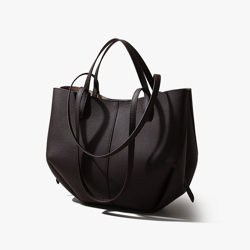 SAC ÉPAULIÈRE CUIR SOUPLE FEMME