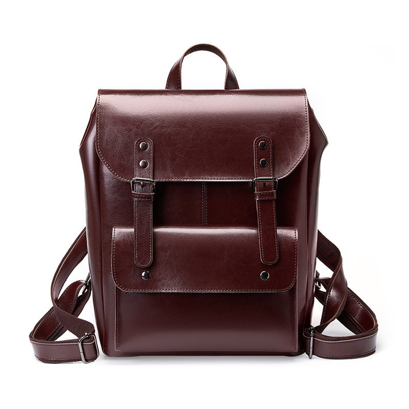 SAC À DOS EN CUIR FEMME