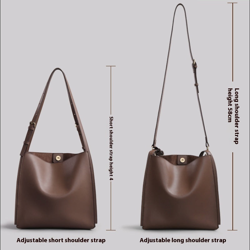 SAC SEAU CUIR COMMUTER