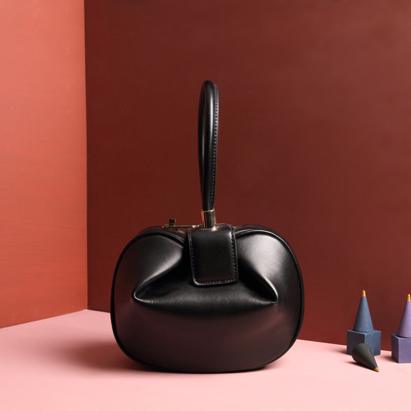 SAC POCHETTE CUIR MINIMALISTE