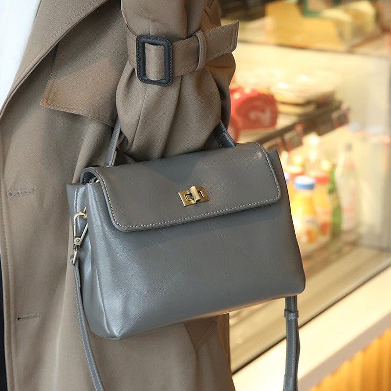 SACOCHE ÉPAULE CUIR FEMME