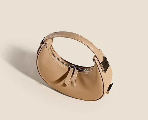 SAC DEMI-LUNE ÉPAULE CUIR