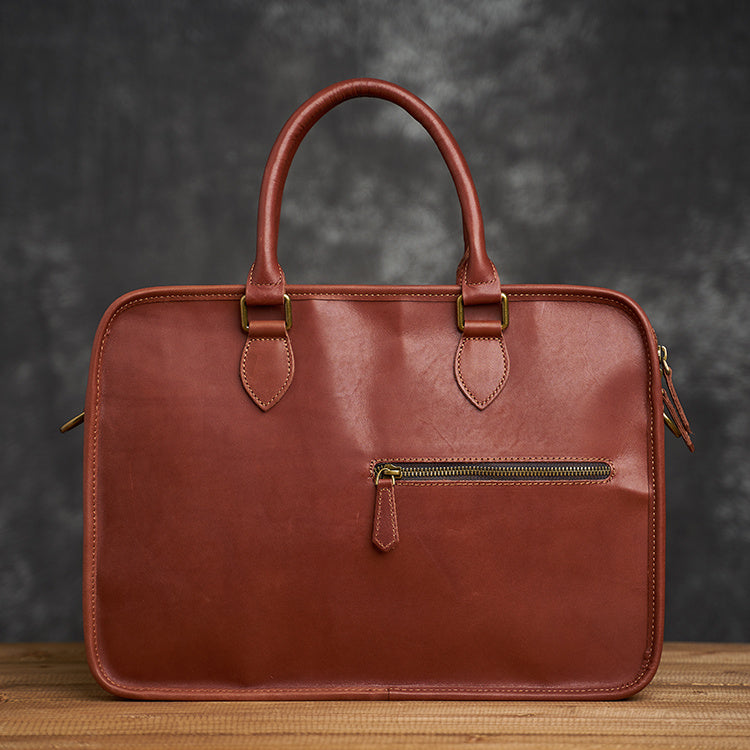 SACOCHE EN CUIR HORIZONTAL