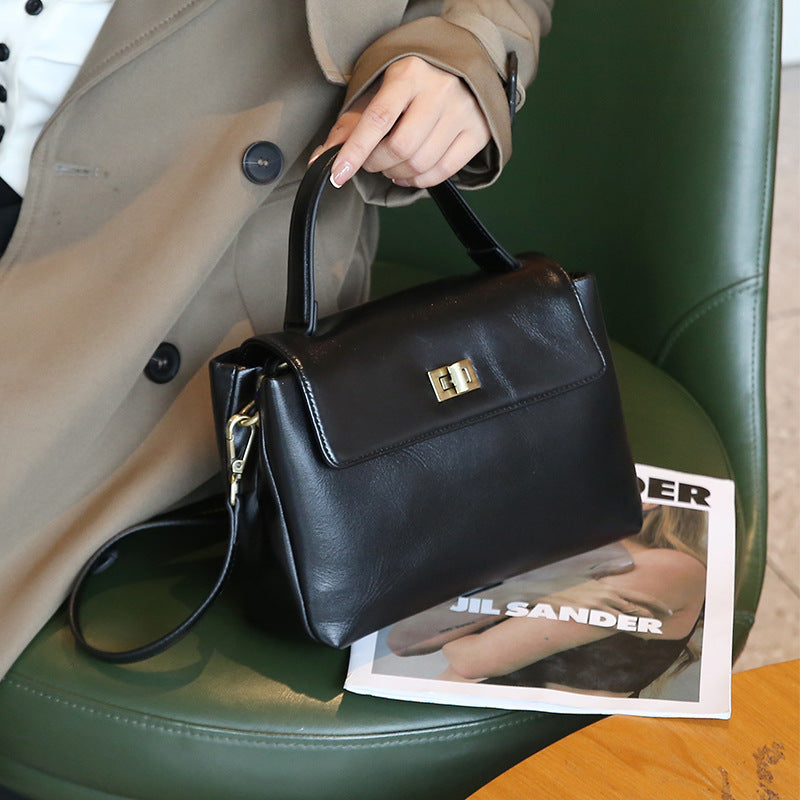 SACOCHE ÉPAULE CUIR FEMME