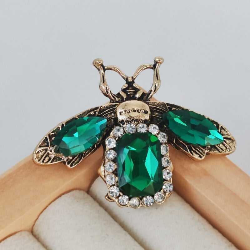 BROCHE ARTISANALE ABEILLE