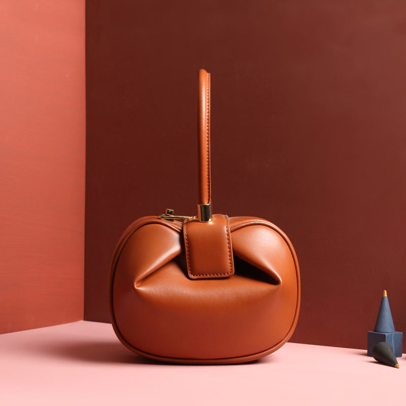 SAC POCHETTE CUIR MINIMALISTE