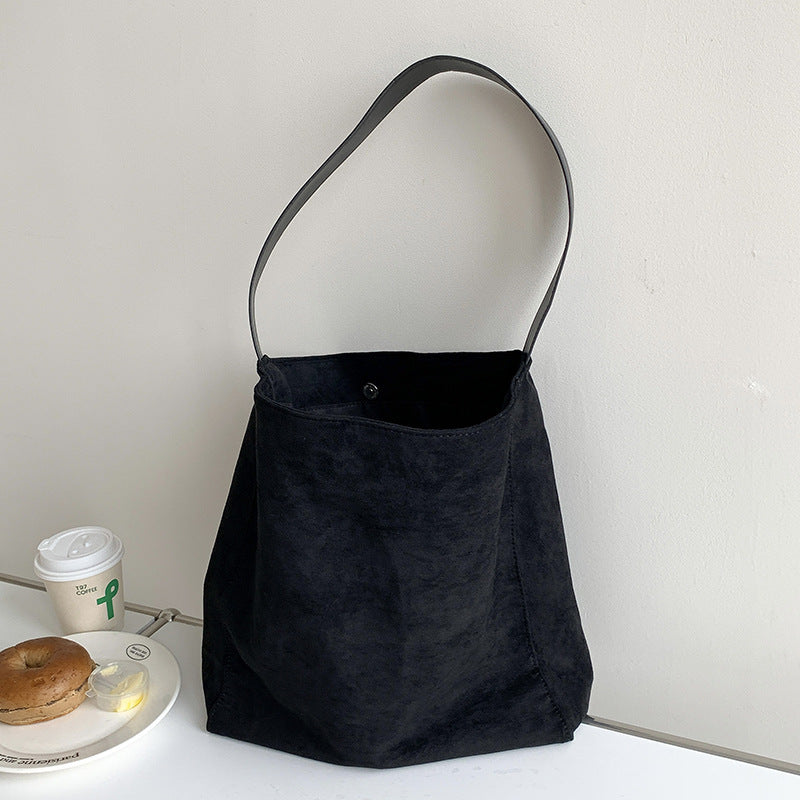 SAC DE SHOPPING SUÉDÉ VINTAGE