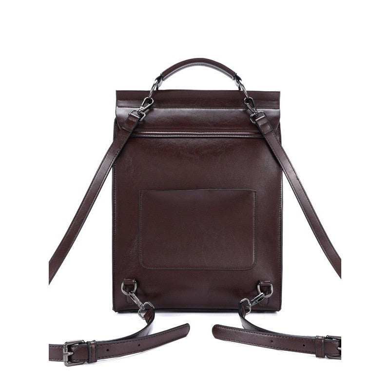 SAC À DOS RÉTRO EN CUIR FEMME
