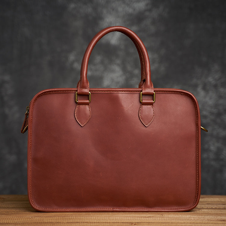 SACOCHE EN CUIR HORIZONTAL