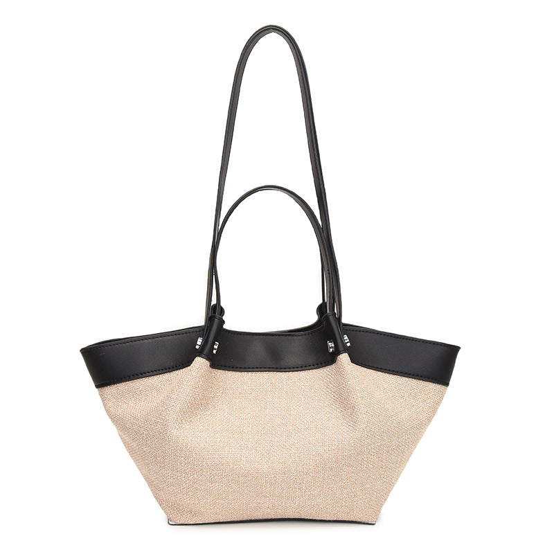SAC DE SHOPPING PLISSÉ DÉCONTRACTÉ