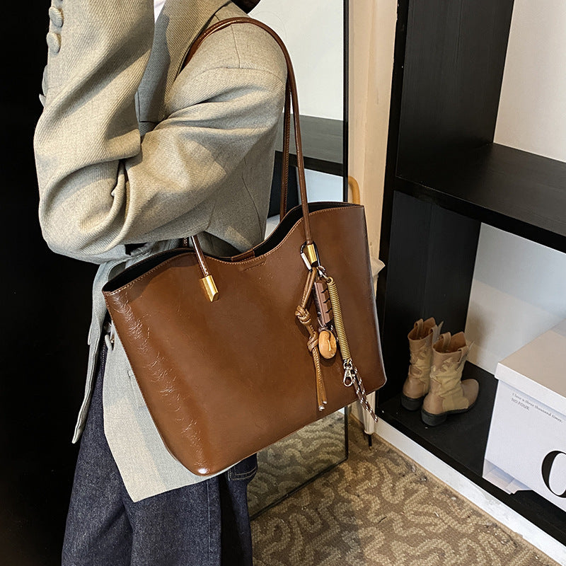 SAC ÉPAULIÈRE RÉTRO GRANDE CAPACITÉ