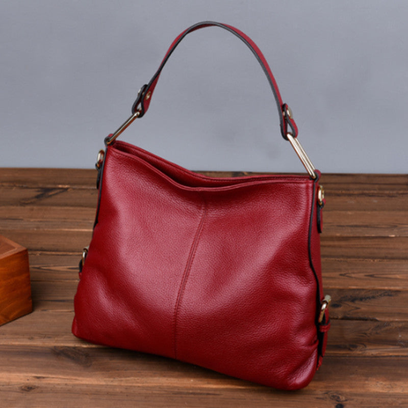 SAC À BANDOULIÈRE CUIR PORTÉ CROISÉ
