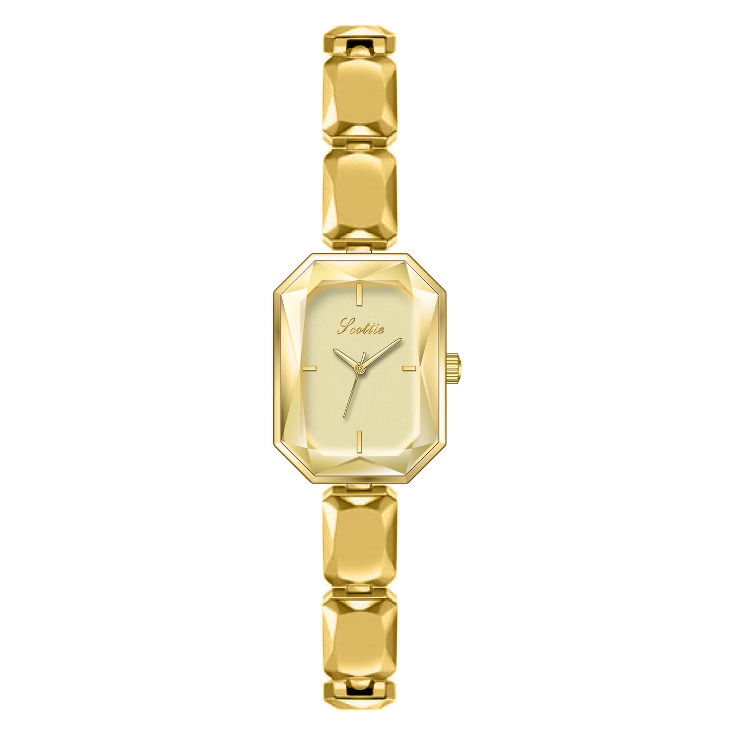 MONTRE CARRÉE ÉLÉGANCE VINTAGE