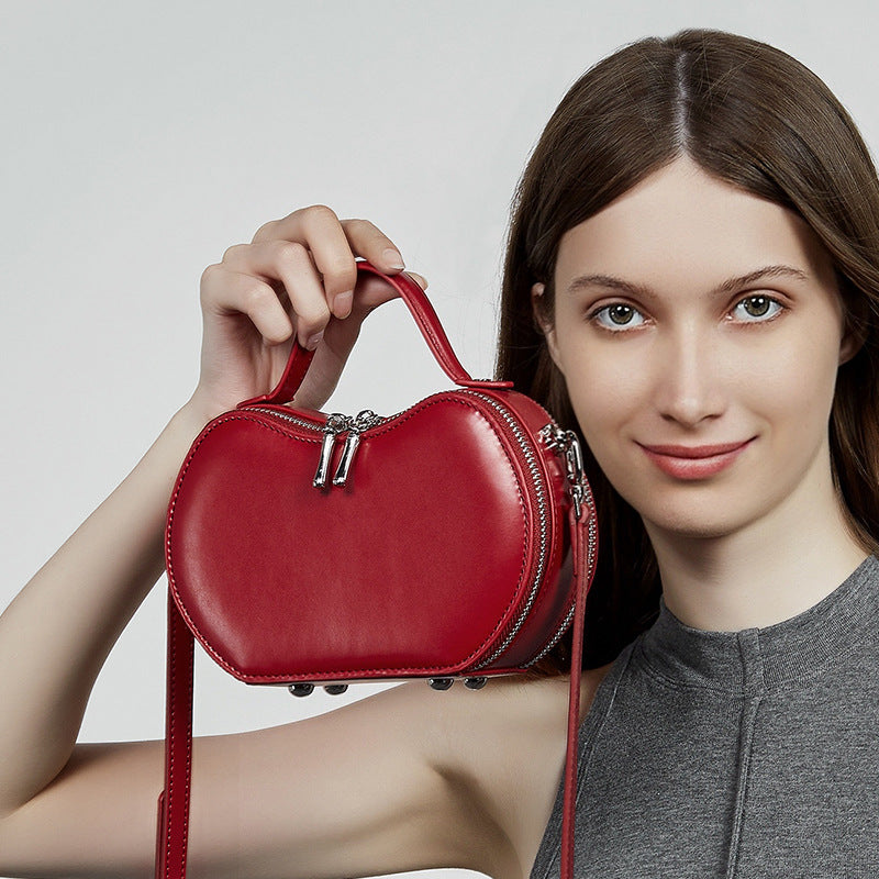 SAC ÉPAULIÈRE CRÉATIF CUIR FRUITÉ