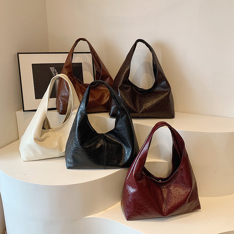 SAC ÉPAULIÈRE GRAND FOURRE-TOUT RÉTRO