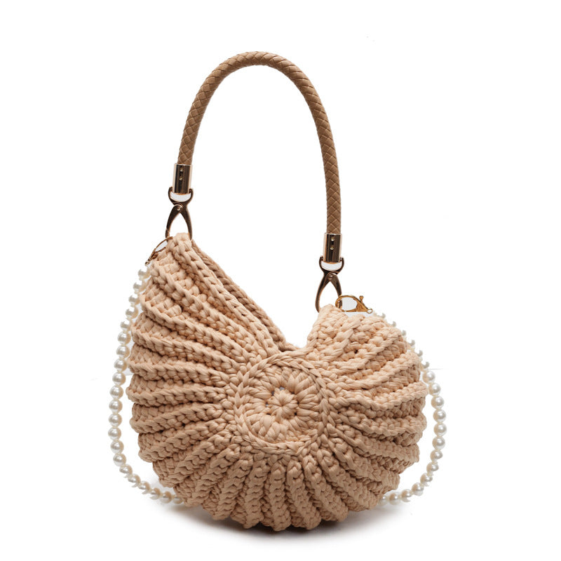 SAC SEAU TRESSÉ FAIT MAIN