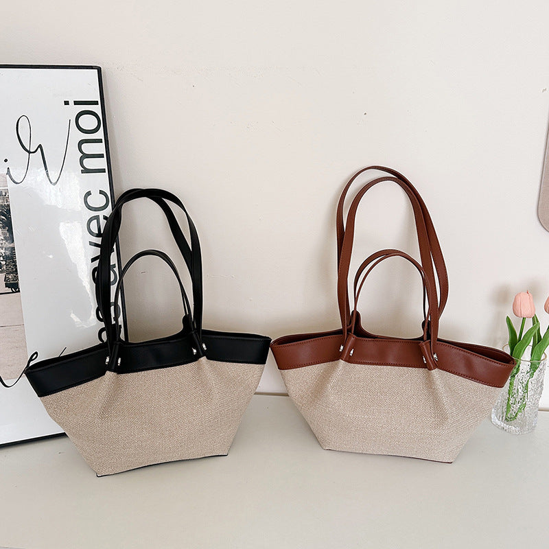 SAC DE SHOPPING PLISSÉ DÉCONTRACTÉ