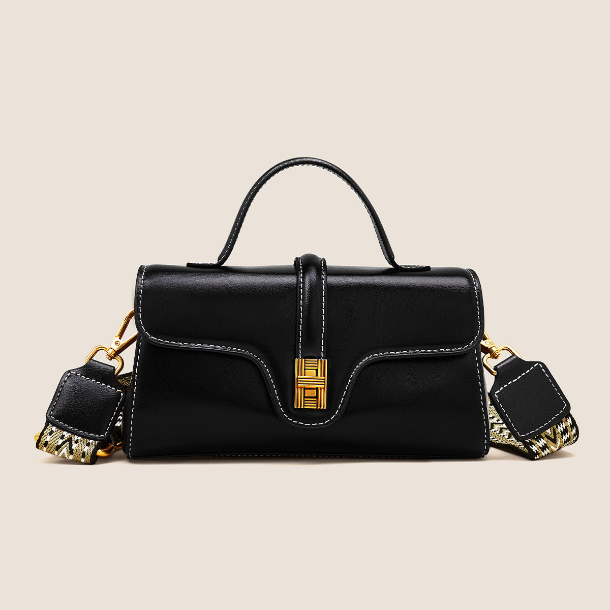 SAC POCHETTE CUIR FEMME