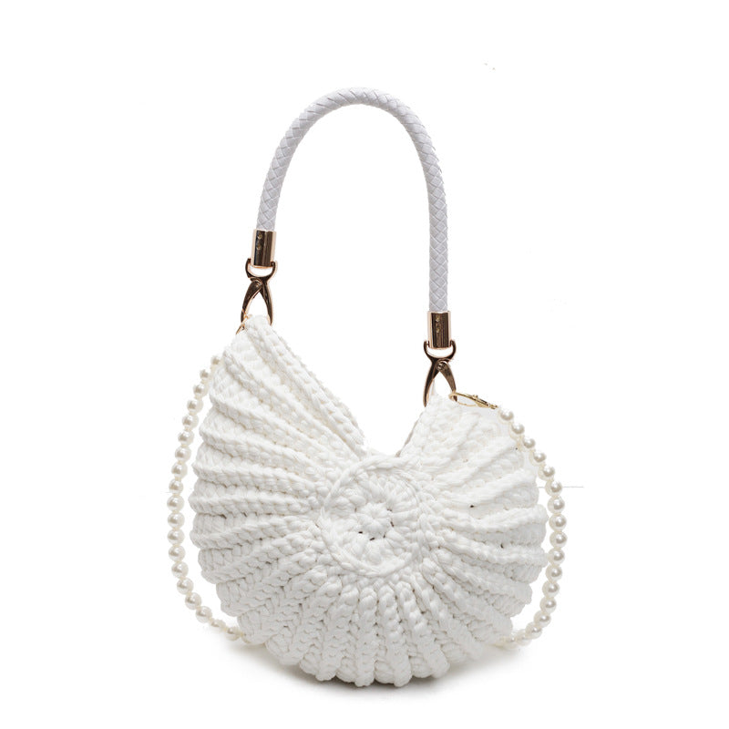 SAC SEAU TRESSÉ FAIT MAIN