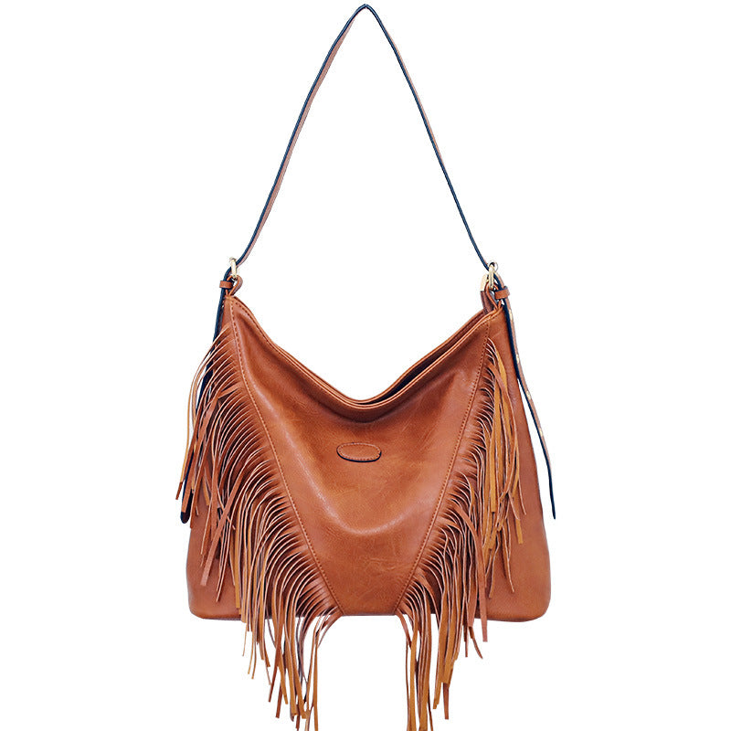 SAC ÉPAULIÈRE GRAND FORMAT À RIVETS SOUPLE
