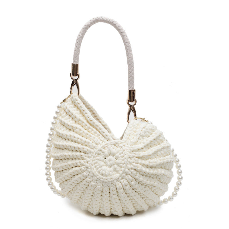 SAC SEAU TRESSÉ FAIT MAIN