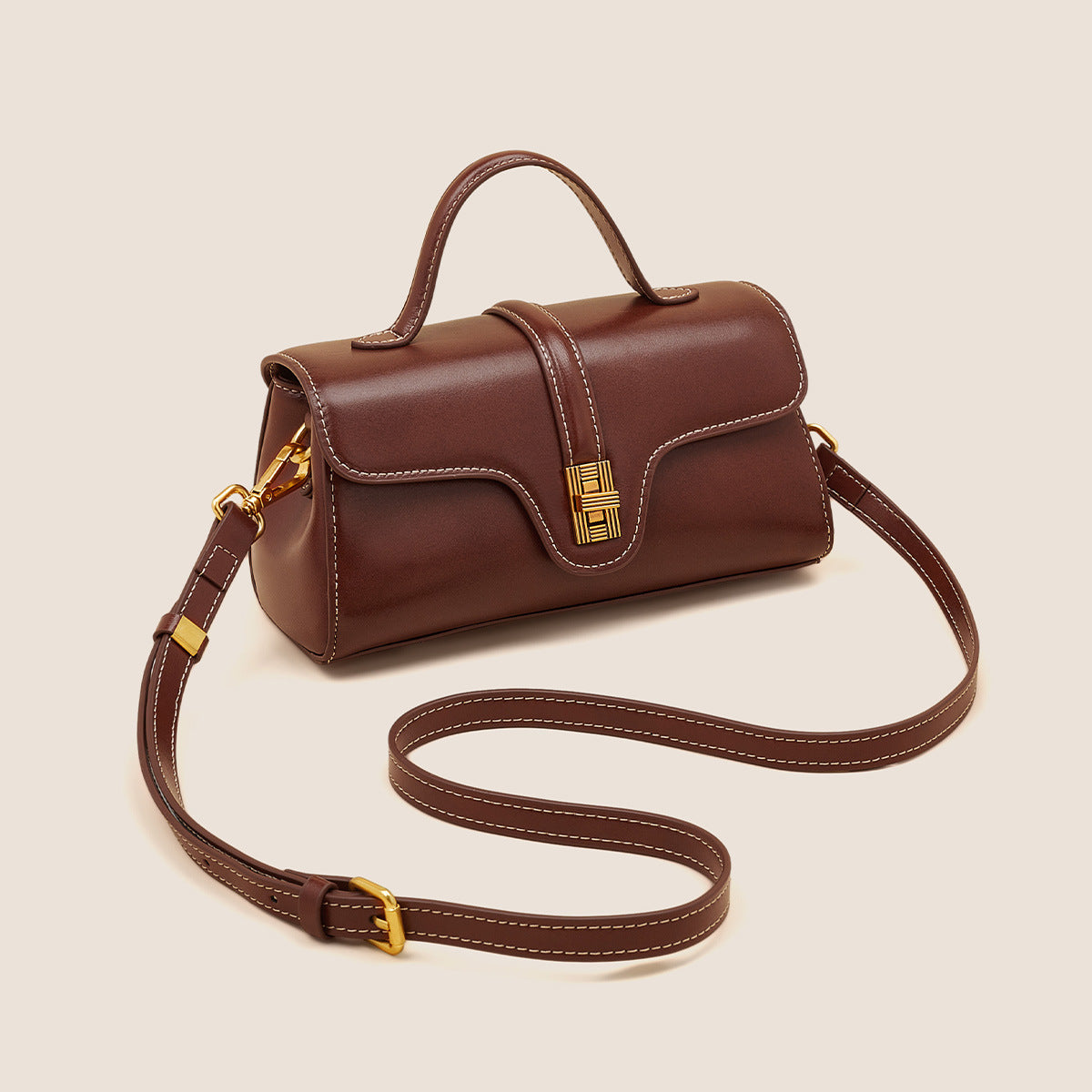 SAC POCHETTE CUIR FEMME