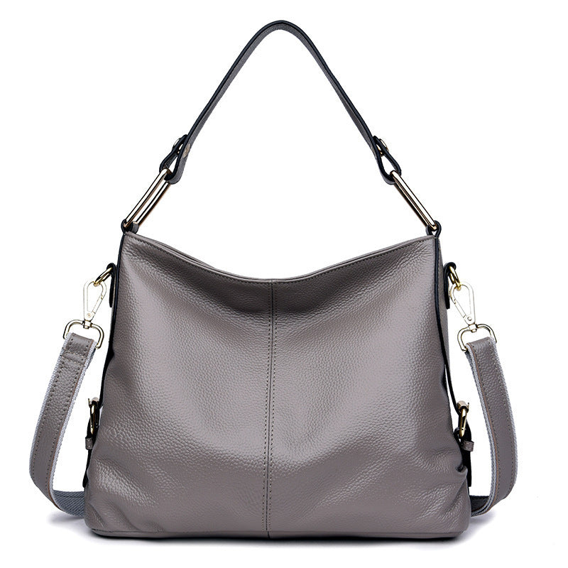 SAC À BANDOULIÈRE CUIR PORTÉ CROISÉ