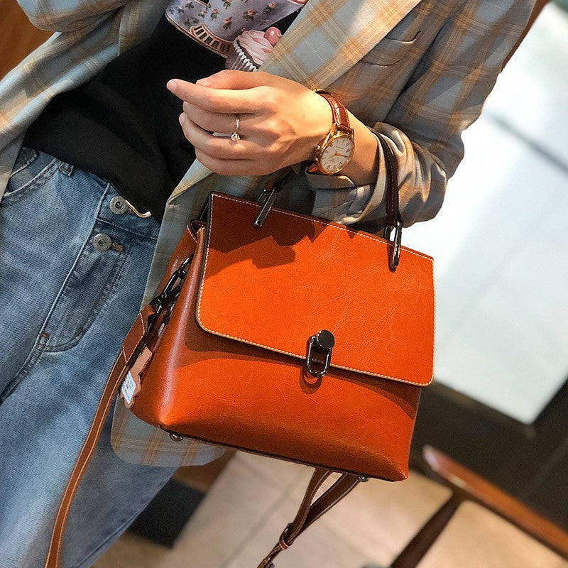 SACOCHE EN CUIR FEMME