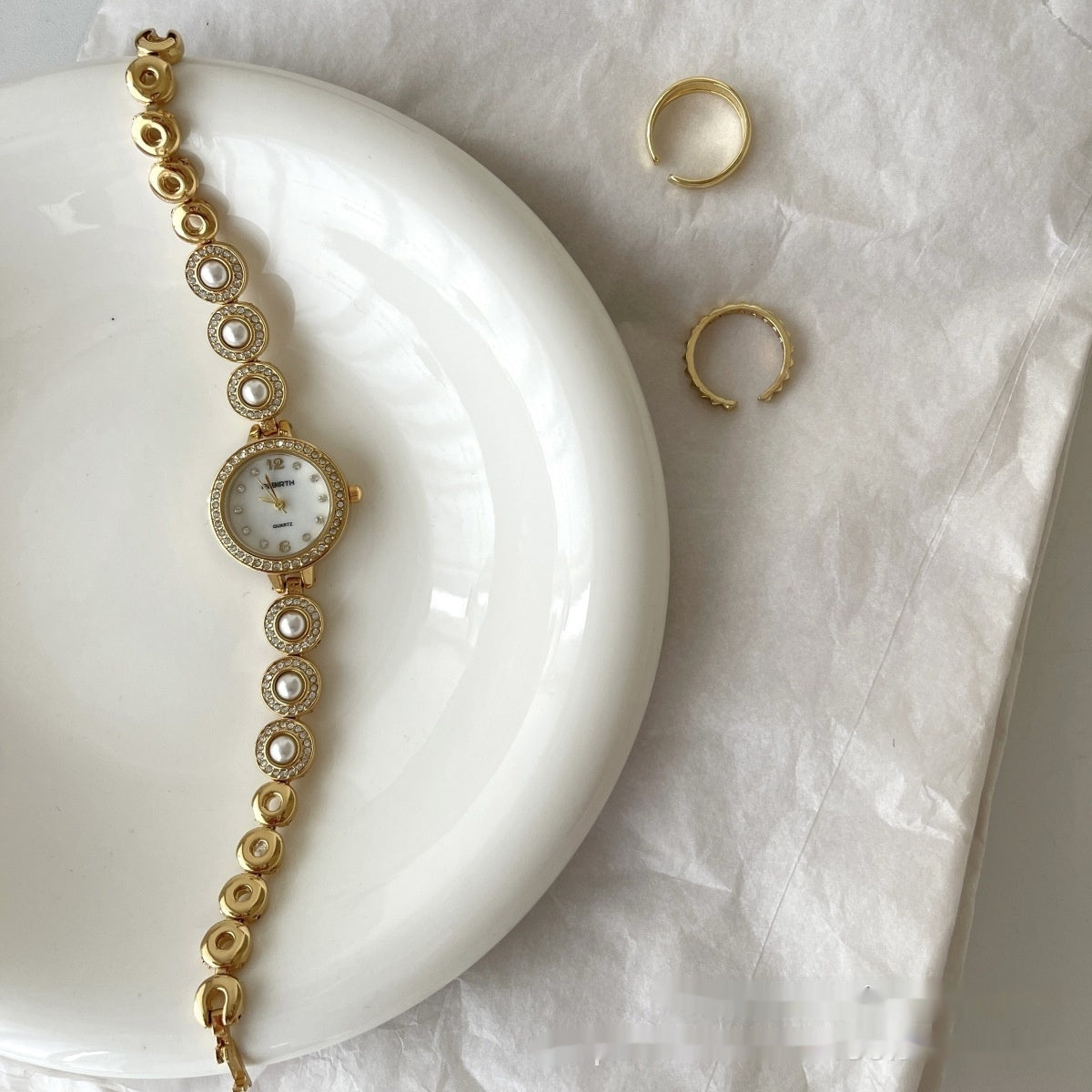 MONTRE PERLES D’EAU DOUCE
