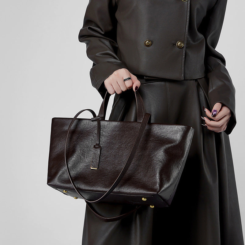 SAC ÉPAULE RÉTRO CUIR