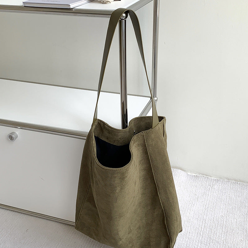 SAC DE SHOPPING SUÉDÉ VINTAGE