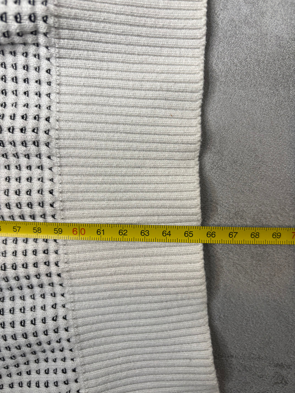 Polo en Maille Zara Homme – Blanc Cassé Texturé