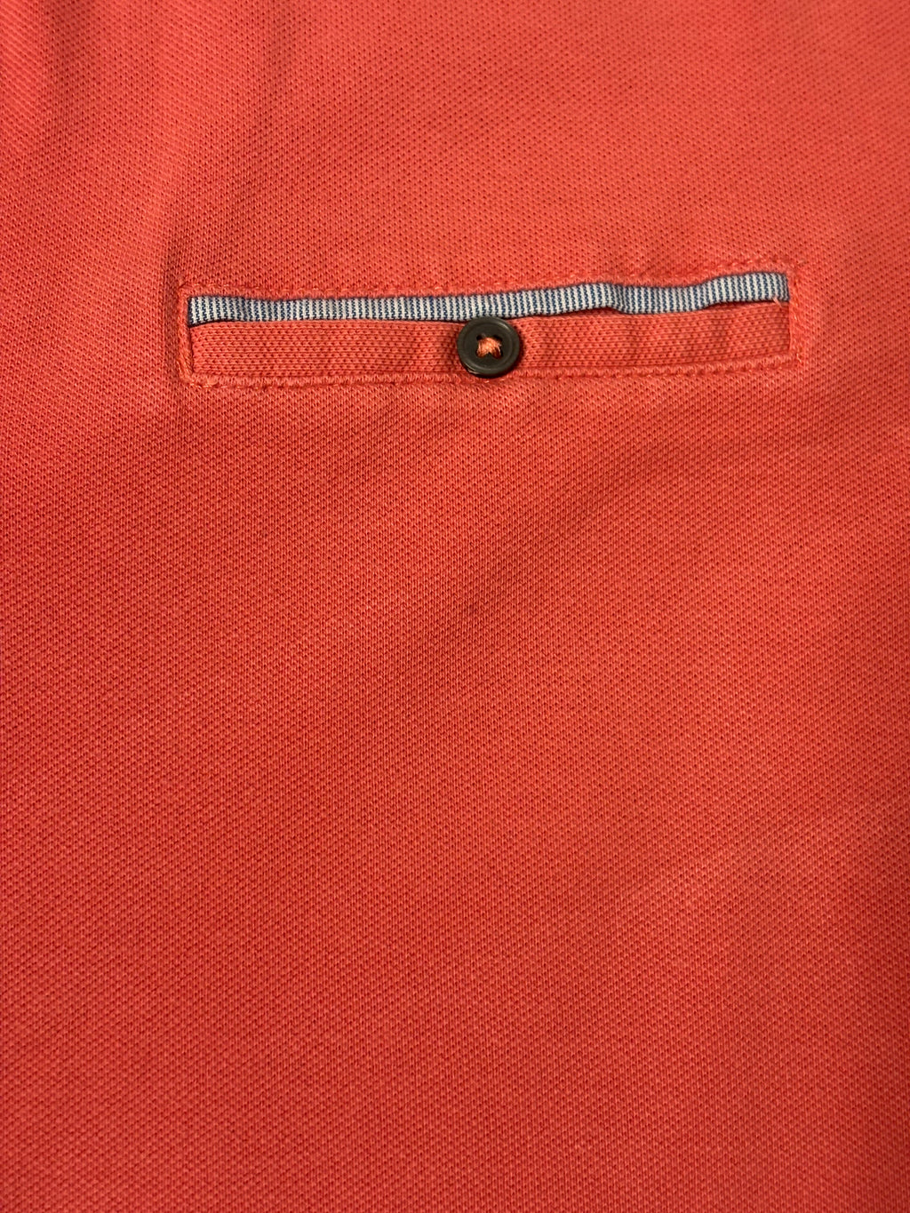 Polo Brice Homme Corail à Col Officier – Coton Piqué Élégant