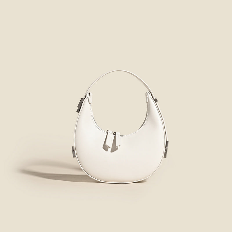 SAC DEMI-LUNE ÉPAULE CUIR
