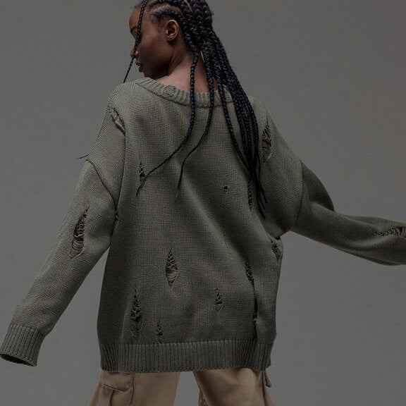 Pull Oversize Destroy Vintage - Collection Streetwear