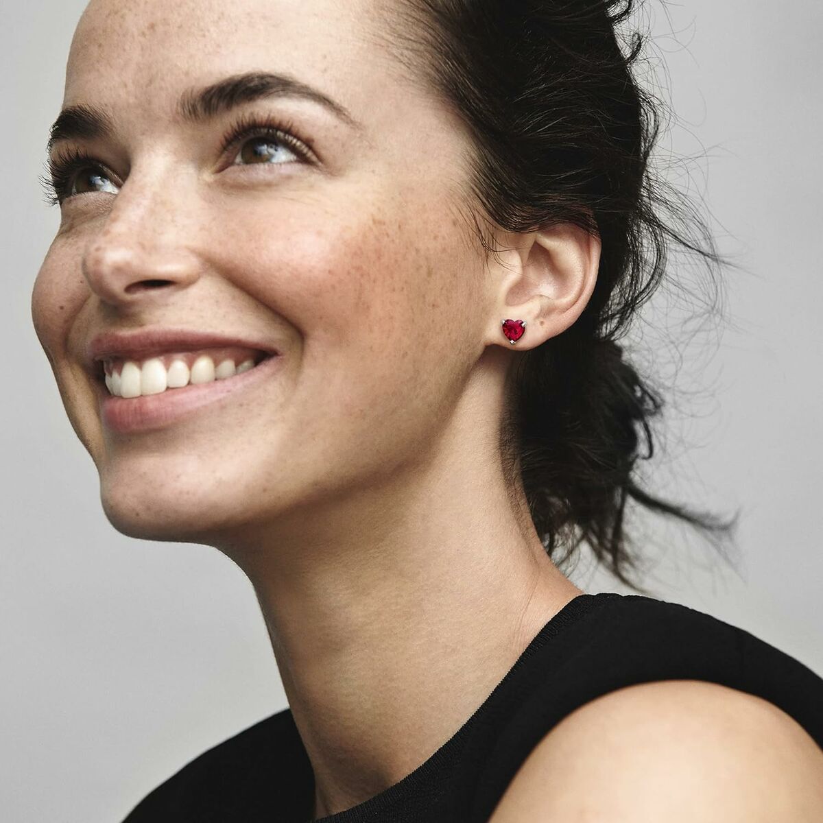 Boucles d’oreilles Femme Pandora 292549C01 – Argent 925 & Acier, Élégance Authentique