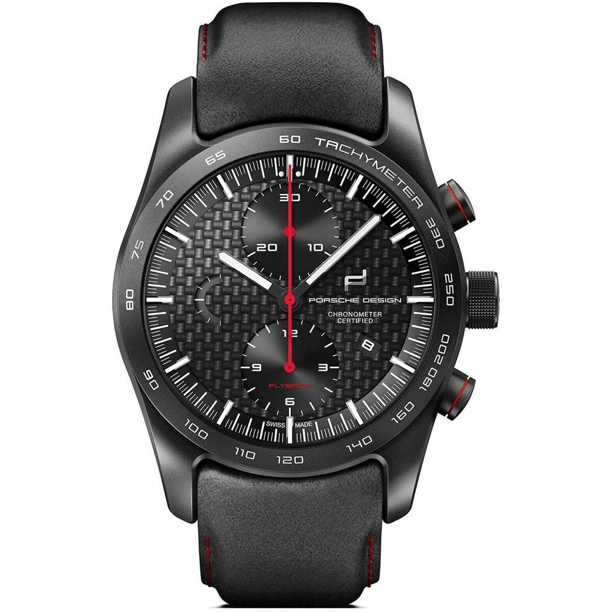 Porsche Design Black Edition – Cuir & Acier Automatique Homme