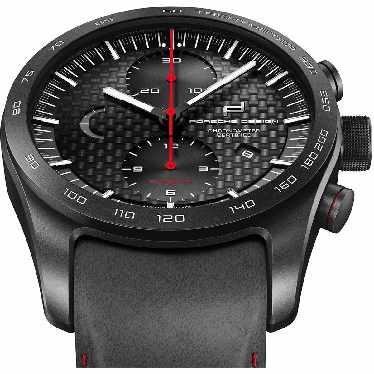 Porsche Design Black Edition – Cuir & Acier Automatique Homme
