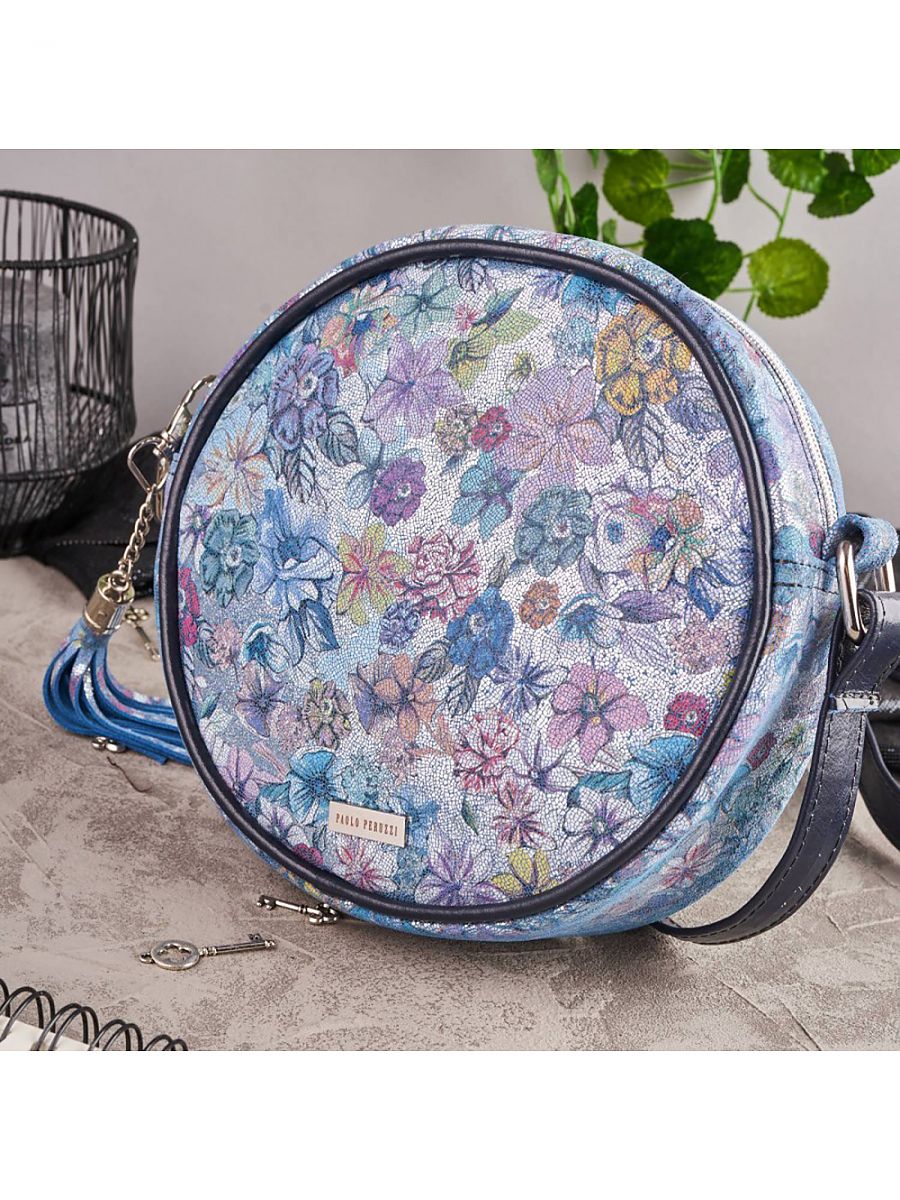 Sac bandoulière petit format rond