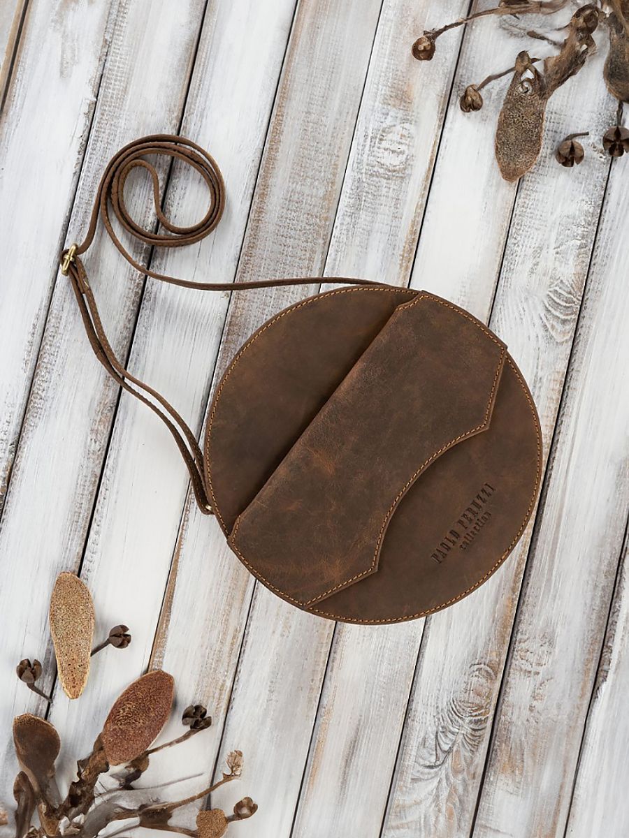 sac à main rond de Paolo Peruzzi Brun