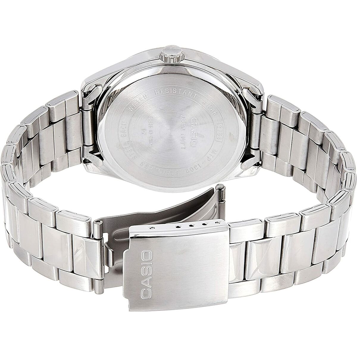 Montre Homme Casio DATE Noir Argenté Ø 39 mm